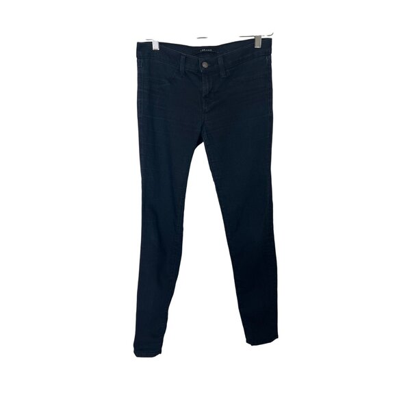 J Brand Super Skinny Pitch Black Jegging - Picture 1 of 7